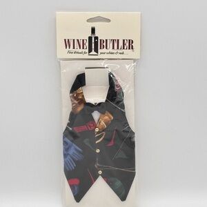 Golf-Themed Wine Bottle Tuxedo Vest